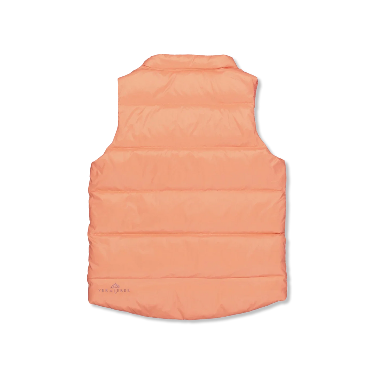 Peach down vest