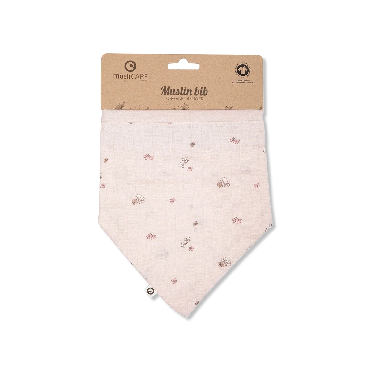Viola muslin Bib