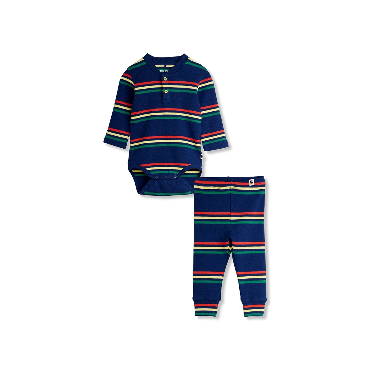 Multi color stripe Sæt