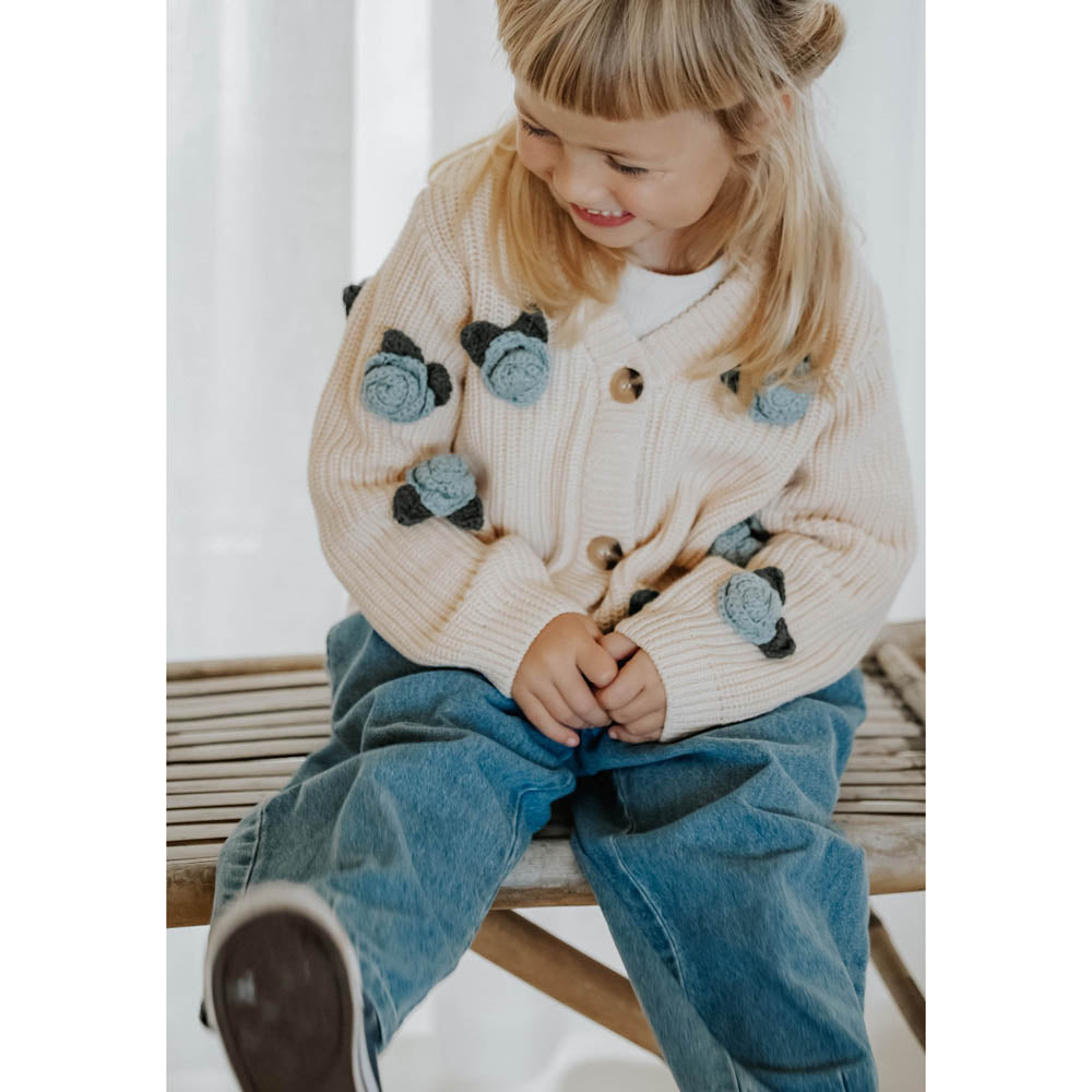 COOL FLOWER cardigan