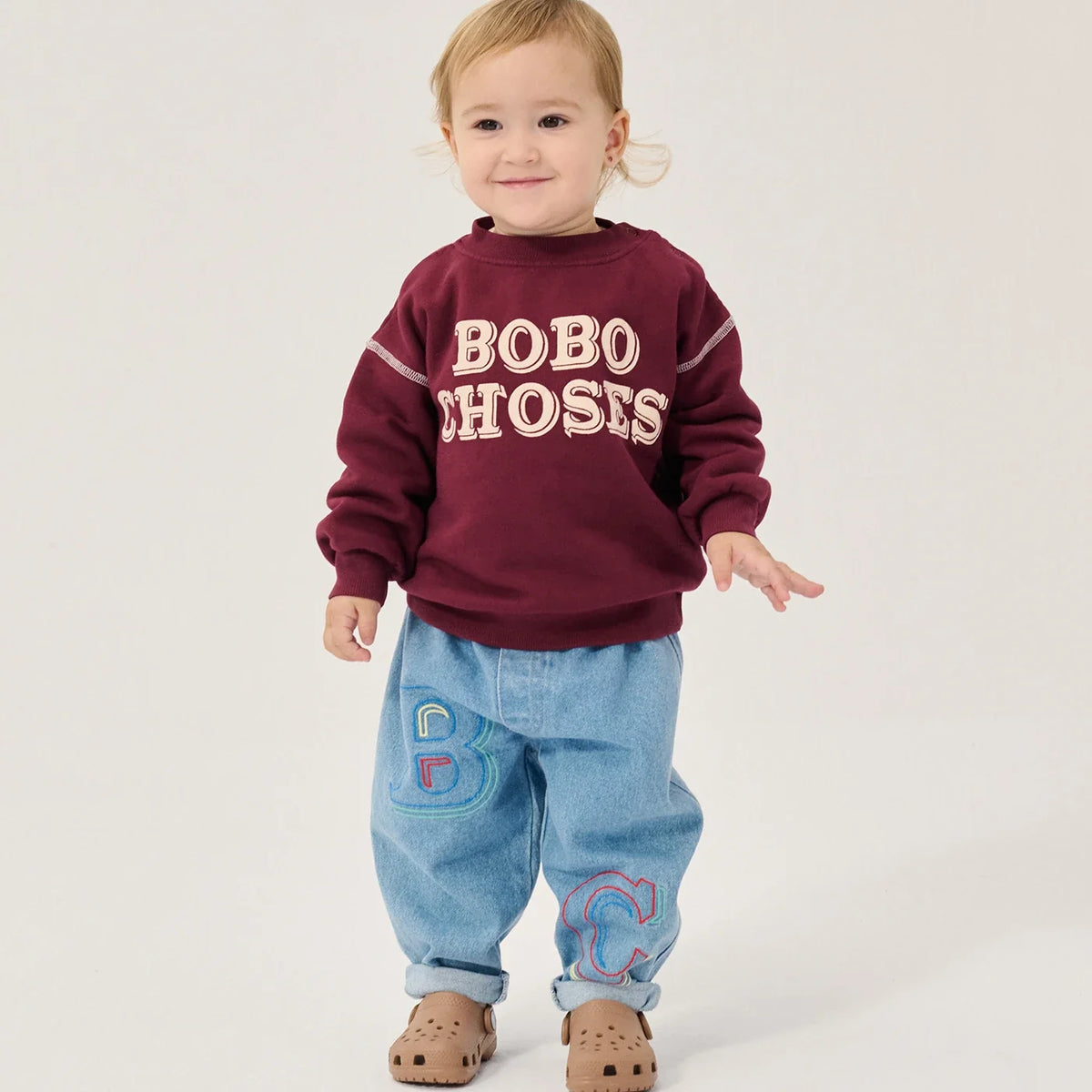 Embossed Sweatshirt