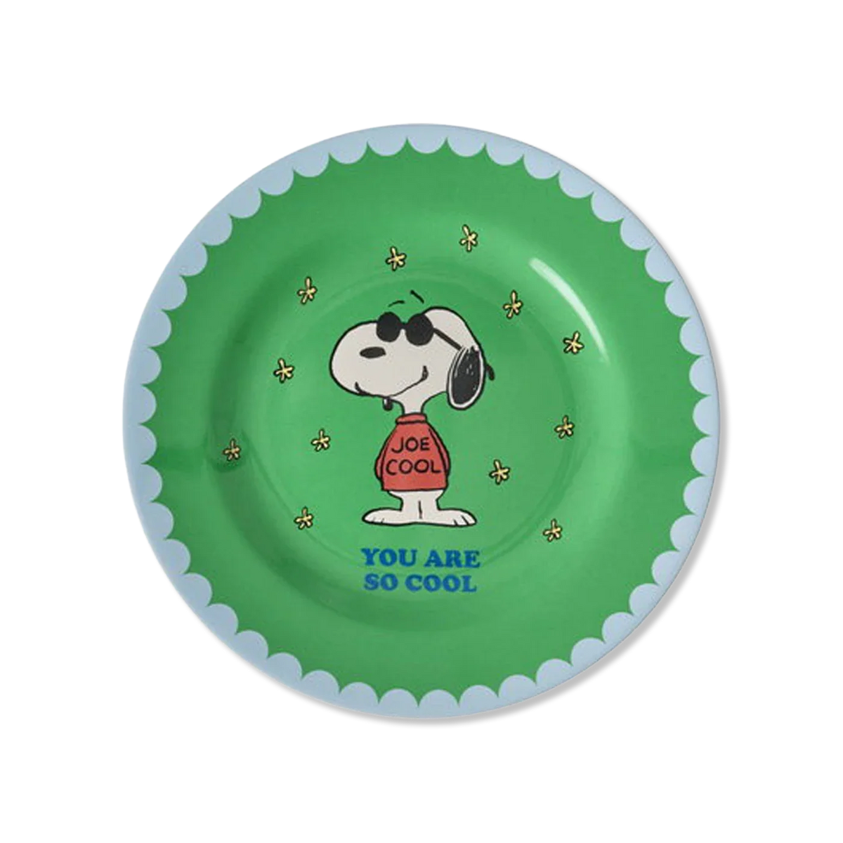 Melamine snoopy Plate