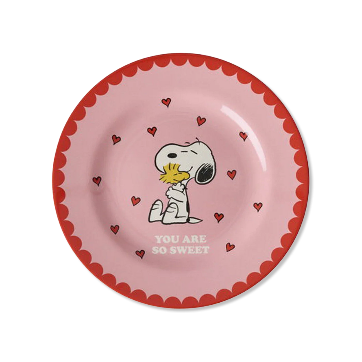 Melamine snoopy Plate