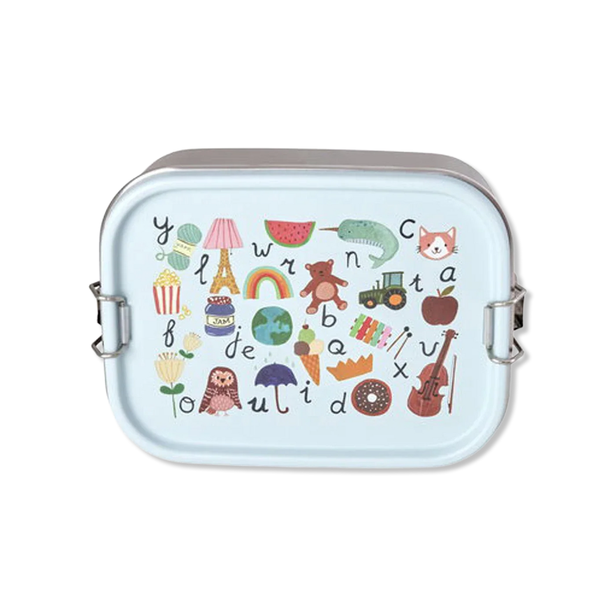 Stainless steel abc Lunch box