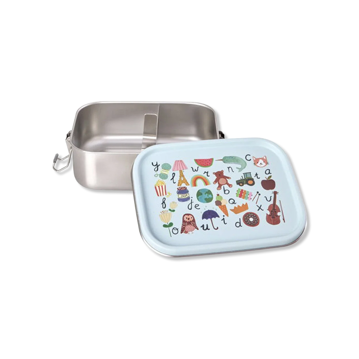 Stainless steel abc Lunch box