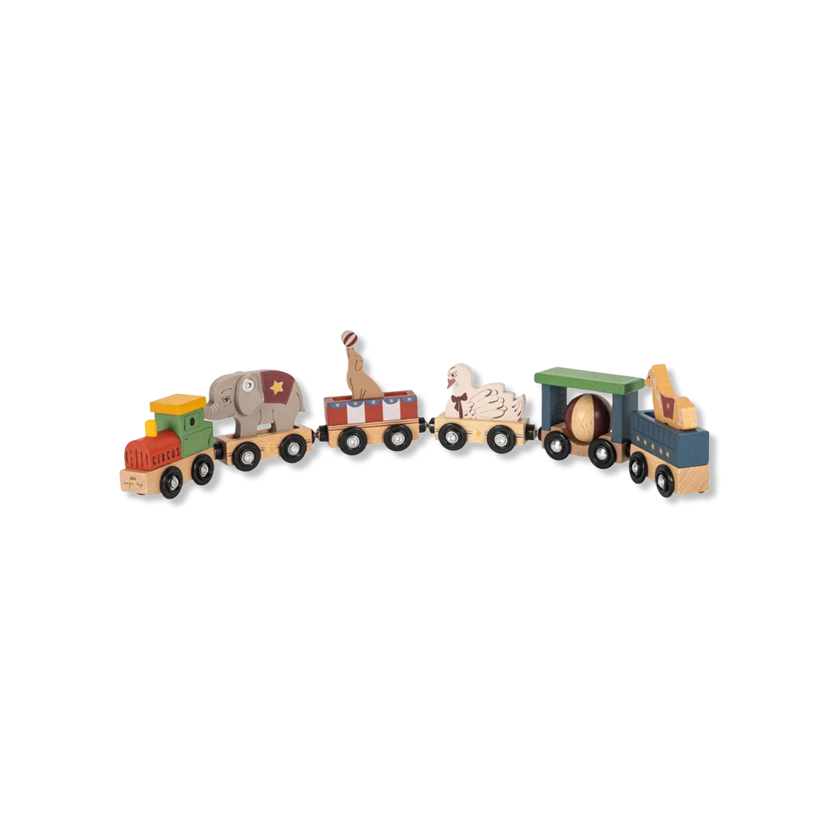 Wooden Birthday train